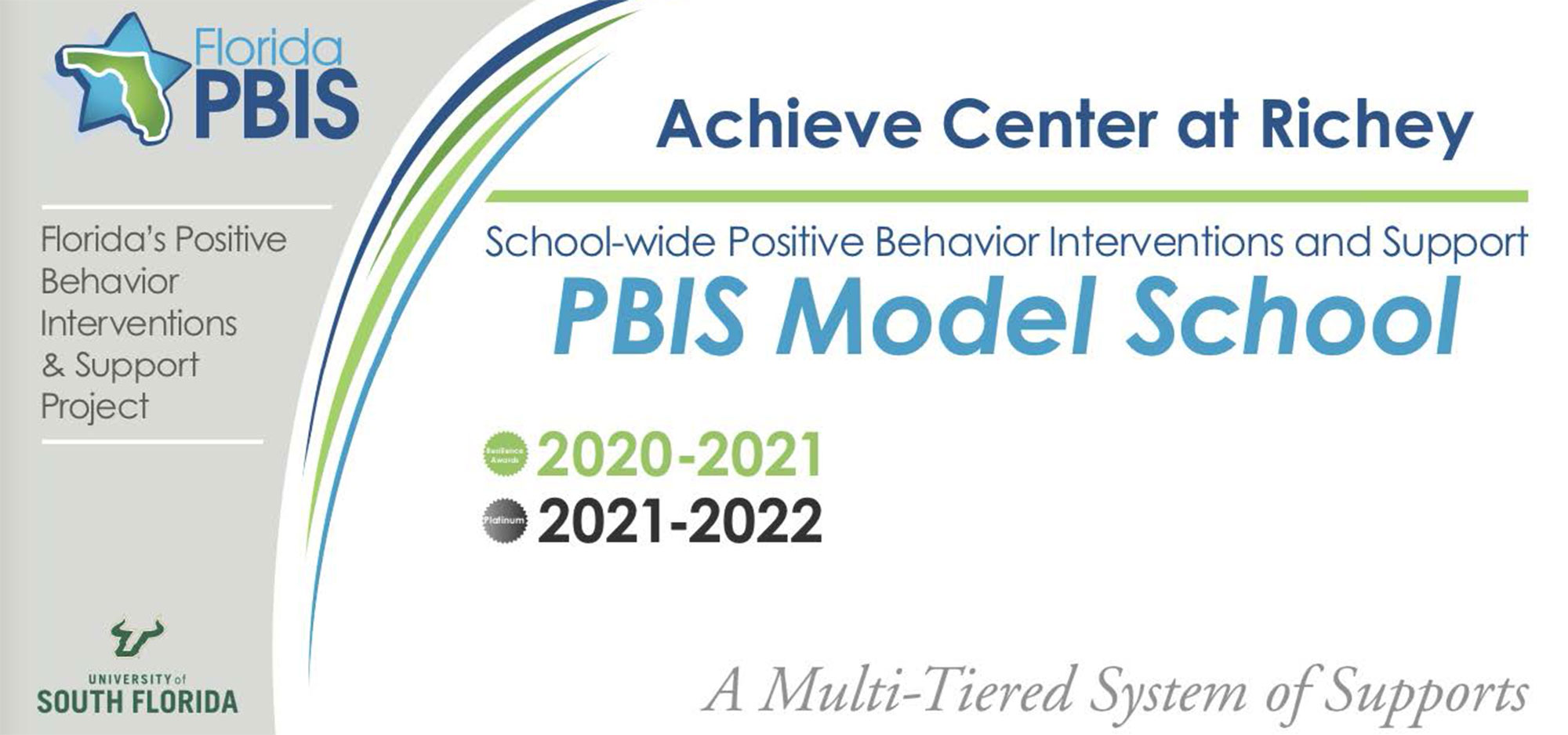 Positive Behavior Interventions Model School Logo 2022